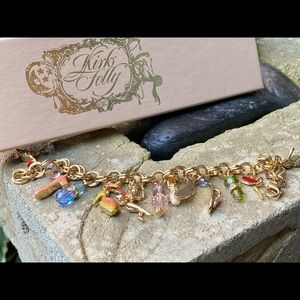 Kirks Folly Charm bracelet